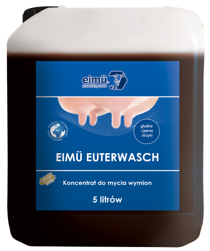 Eimü Euterwasch - koncentrat do mycia i dezynfekcji wymion przed udojem 5l
