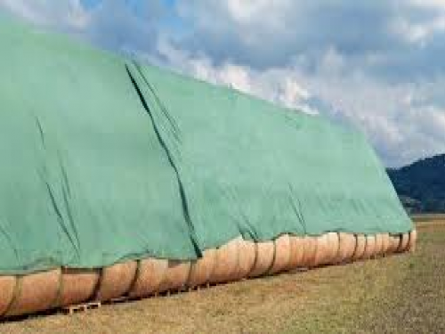 Fliz 15,60x25m for covering stacks of straw, grain stored bulk, beet mounds