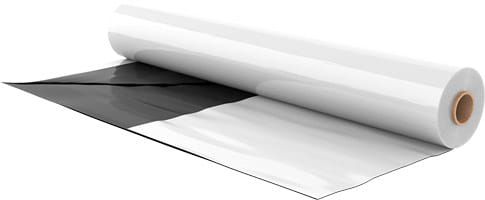 Folia pryzmowa czarno-biała S-V Standard 10 x 200m