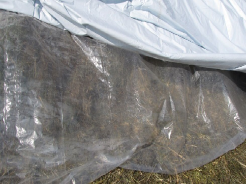 Silage underlay foil 12x400 m TRANSPARENT GAS-TIGHT