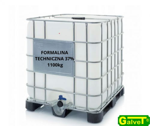 GALVET FORMALINA TECHNICZNA 37% 1100kg, TRANSPORT ADR UN2209