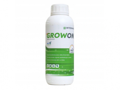 GROWON - dolistny, zaopatruje rośliny w energię niezbędną do przebiegu procesów metabolicznych - 1L