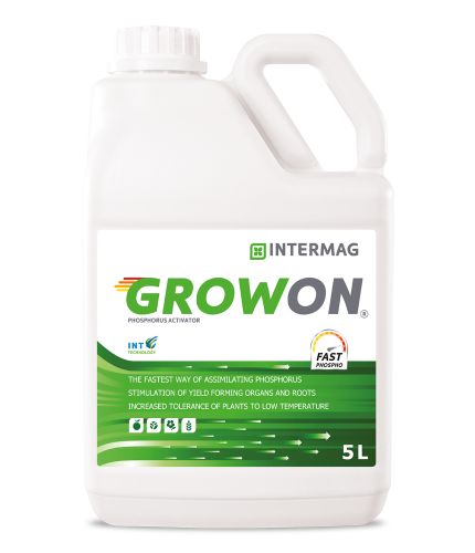 GROWON - dolistny, zaopatruje rośliny w energię niezbędną do przebiegu procesów metabolicznych - 5L