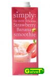Smoothie Simply Banana - Strawberry/puree bananowo-truskawkowe - 1l