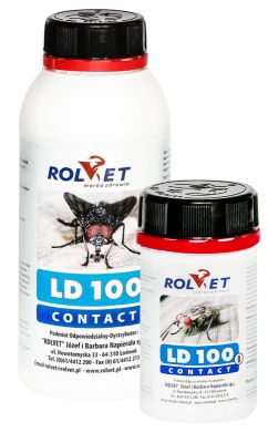 LD 100 Contact B - do zwalczania much w pomieszczeniach dla zwierząt, fermach, magazynach - 100ml