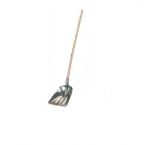 Grain and snow shovel with handle