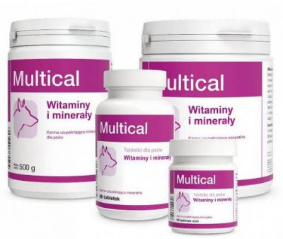 MULTICAL witaminowo-mineralny suplement diety dla psów 700g