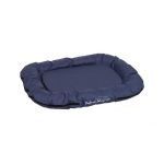 KERBL pillow, 100x70x15 cm, blue, for a dog and a cat