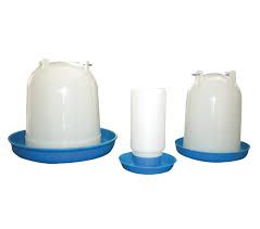 Gravity drinker for poultry, made of 1.3l plastic