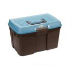 Two-tone brown / navy blue box