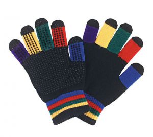 MAGIC GRIPPY gloves for adults colored