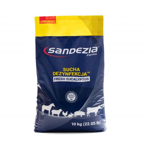 SANDEZIA® 10kg sucha dezynfekcja + 1kg Sandezia GRATIS!