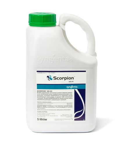 Scorpion 325 SC - w zwalczaniu plamistości, alteriozy, rdzy, mączniaka w uprawach warzywnych - 5L