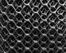 Fence net, plastic, mesh 20mm, width 100cm, black, 25mb