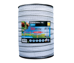 TURBOMAX T12 TLD tape, white / black, 12mm / 200m, 6 wires