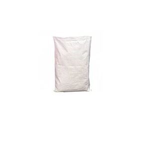 Polypropylene bag 60x105; 60g white; 50kg; pack of 100pcs