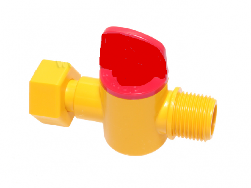 Plastic valve for drinking systems 1/2 inch with gasket